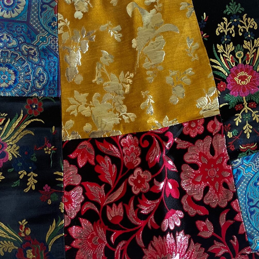 Alice + Olivia Riley Patchwork Aline Mini Skirt -… - image 8